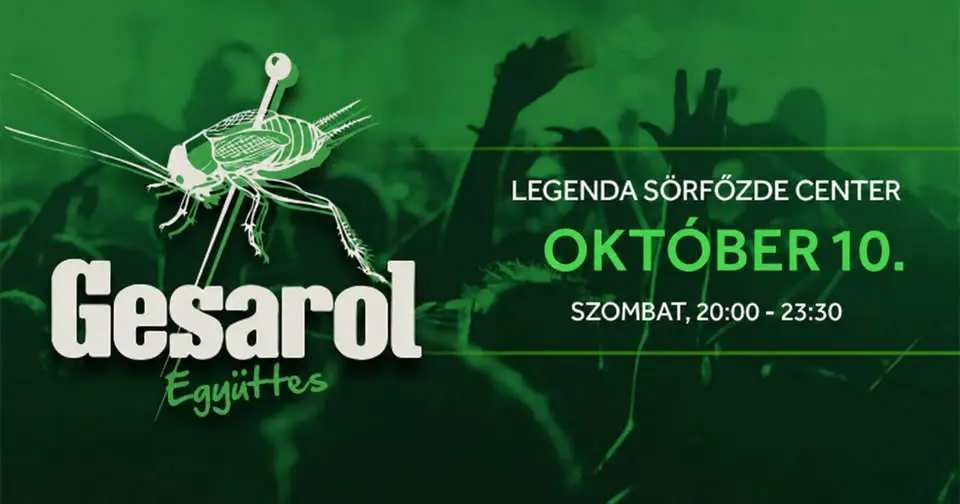Gesarol koncert Budapesten (Legenda Sörfőzde Center)